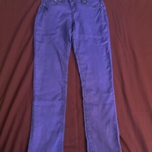 Mudd Kids Casual Jeggings in Vibrant Purple